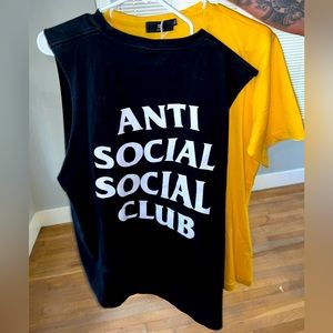 Anti social brand shirt